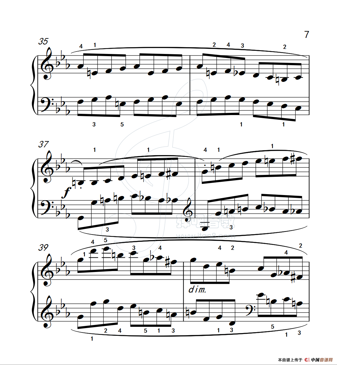 练习曲 27（克拉莫钢琴练习曲60首）