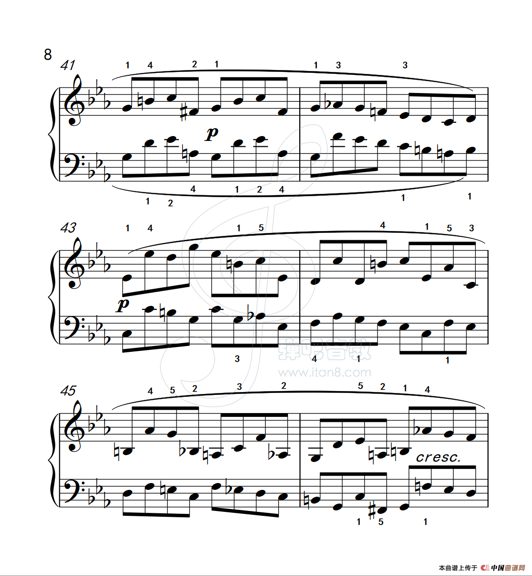 练习曲 27（克拉莫钢琴练习曲60首）