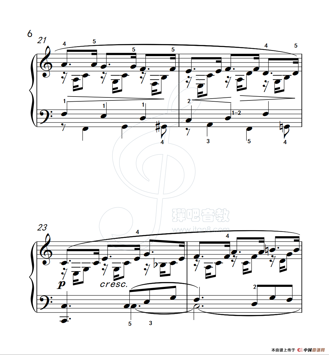 练习曲 25（克拉莫钢琴练习曲60首）