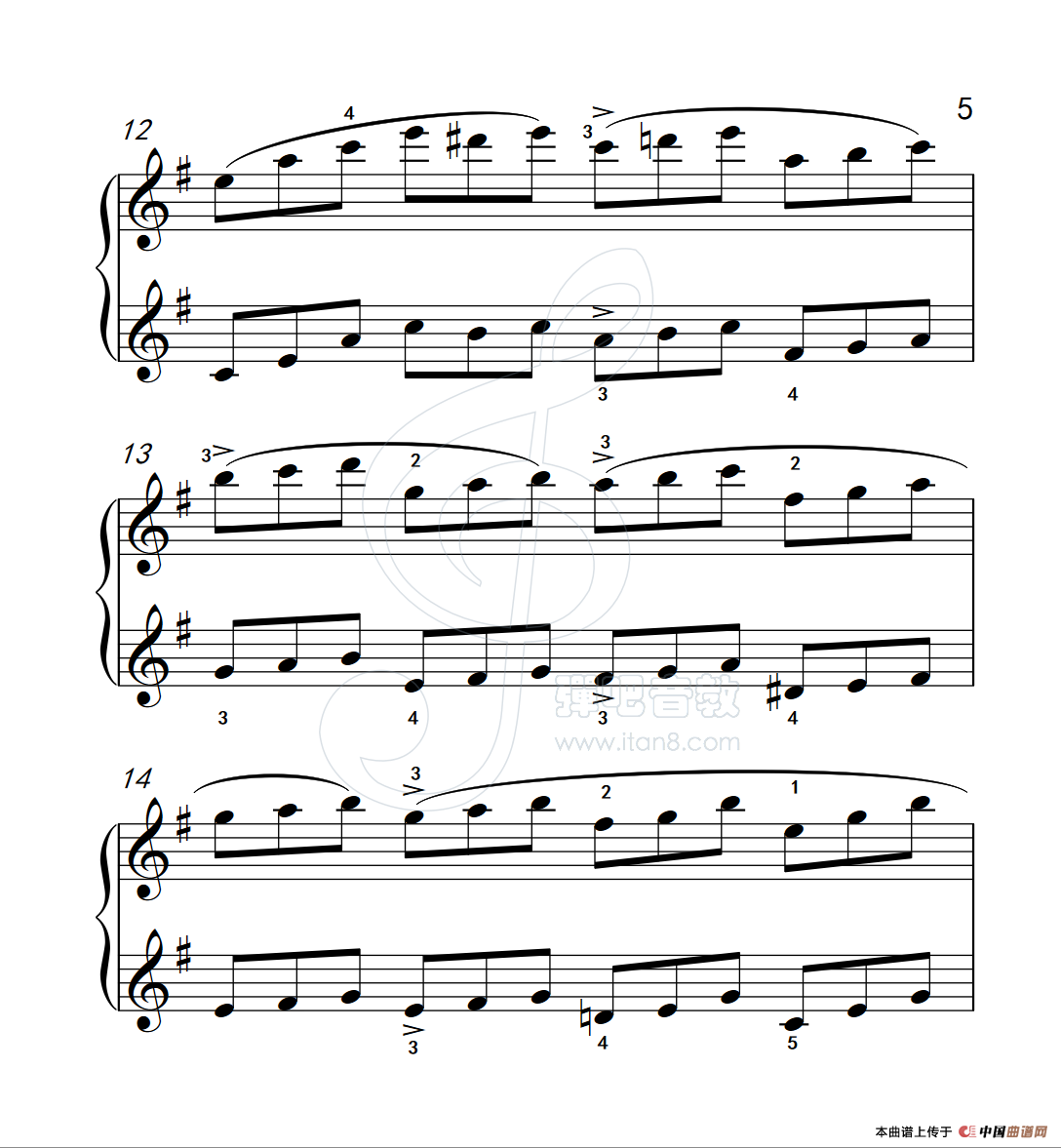 练习曲 23（克拉莫钢琴练习曲60首）