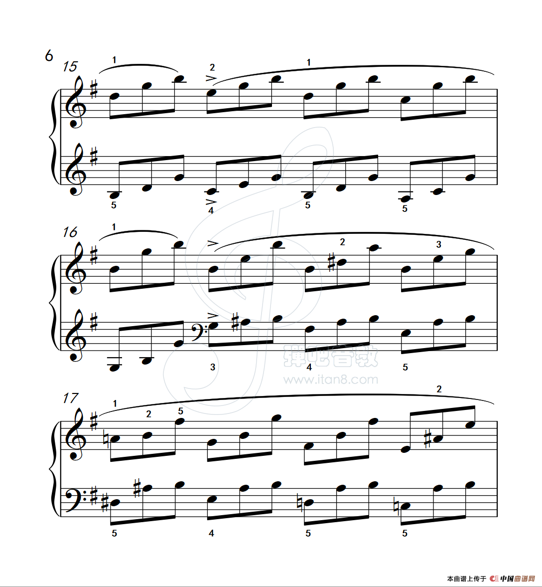 练习曲 23（克拉莫钢琴练习曲60首）