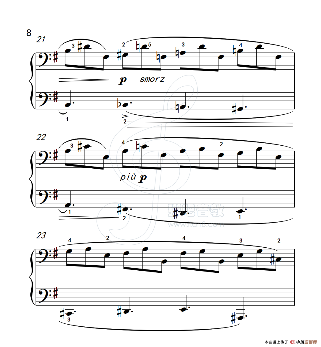 练习曲 23（克拉莫钢琴练习曲60首）