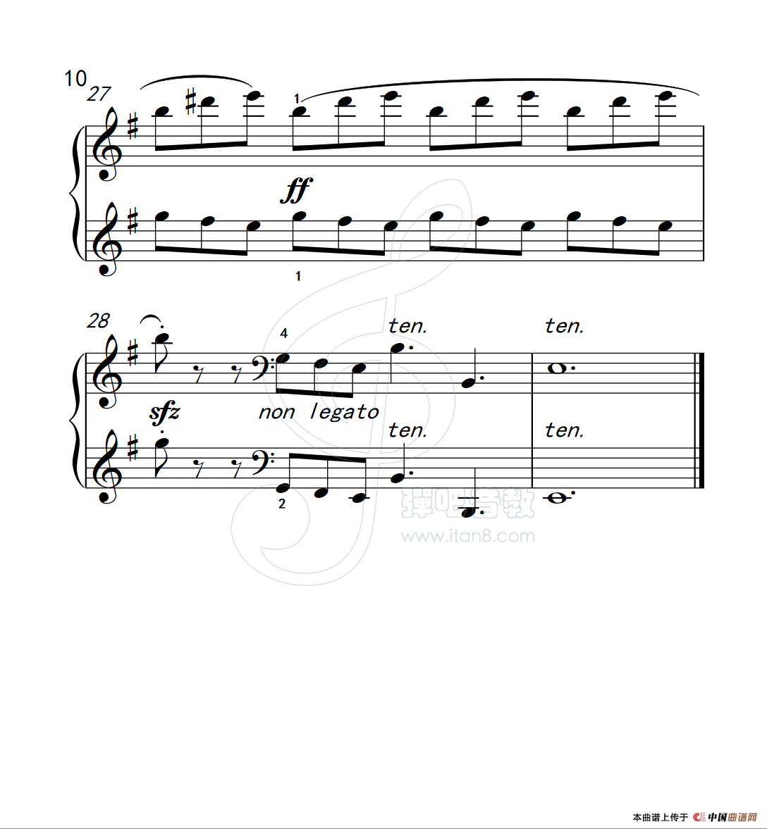 练习曲 23（克拉莫钢琴练习曲60首）