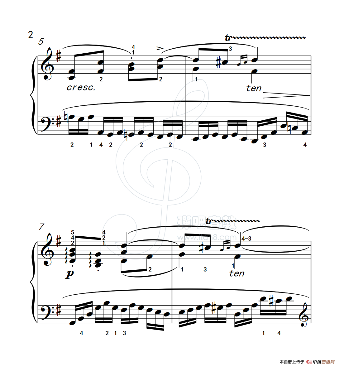 练习曲 22（克拉莫钢琴练习曲60首）