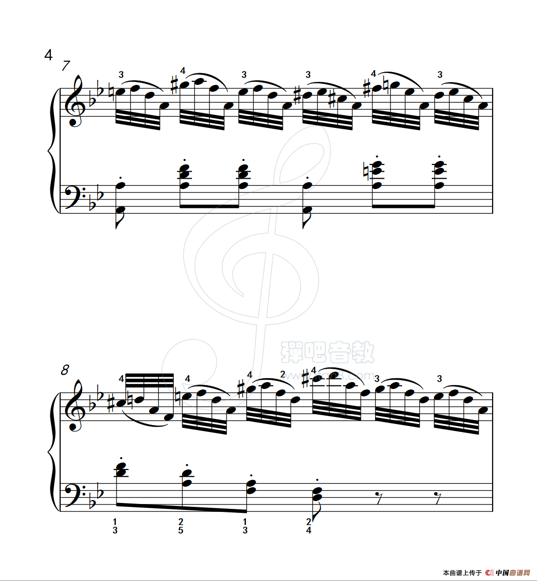 练习曲 21（克拉莫钢琴练习曲60首）