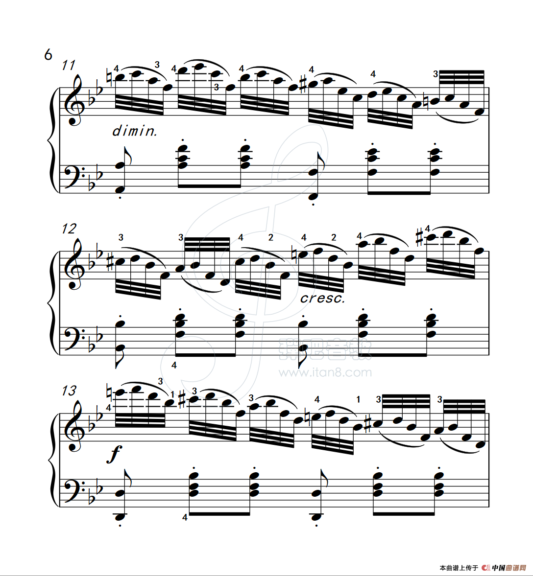 练习曲 21（克拉莫钢琴练习曲60首）