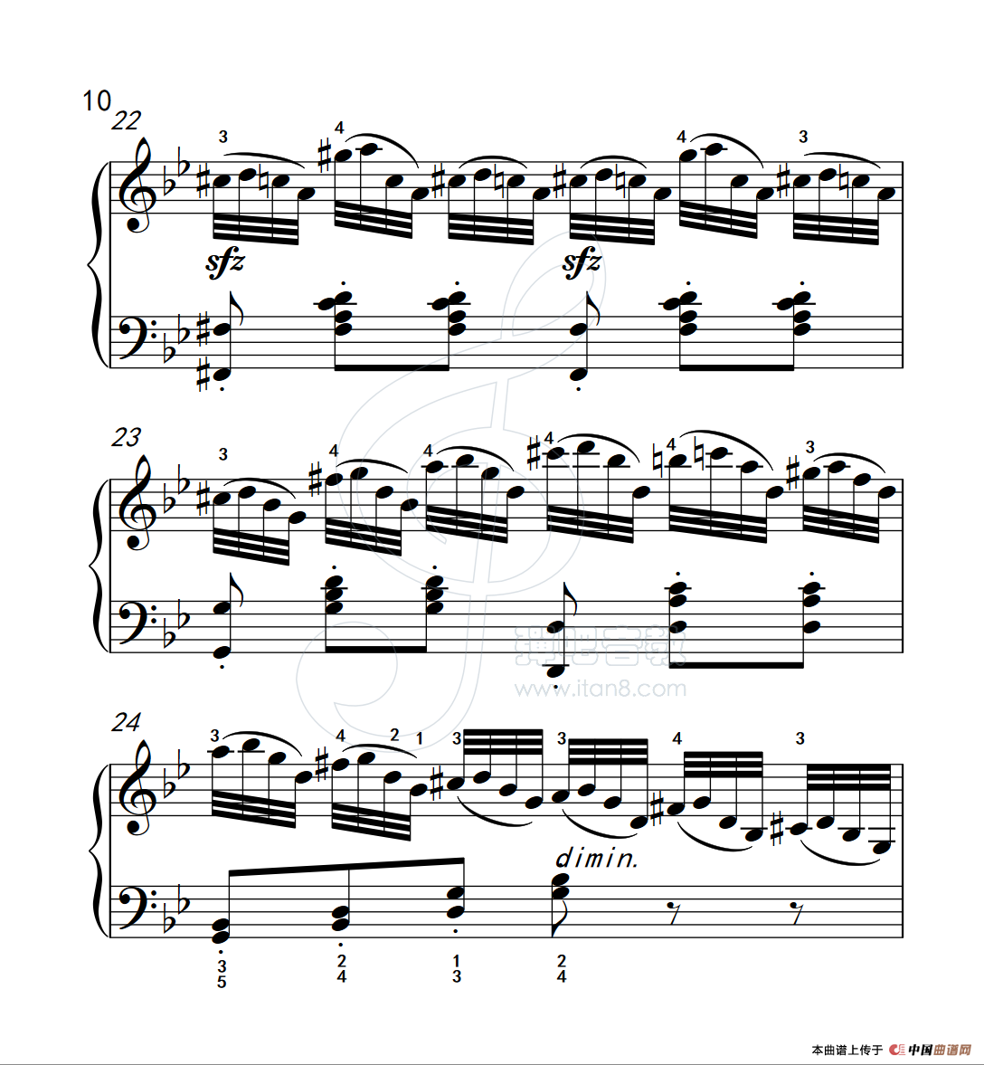 练习曲 21（克拉莫钢琴练习曲60首）