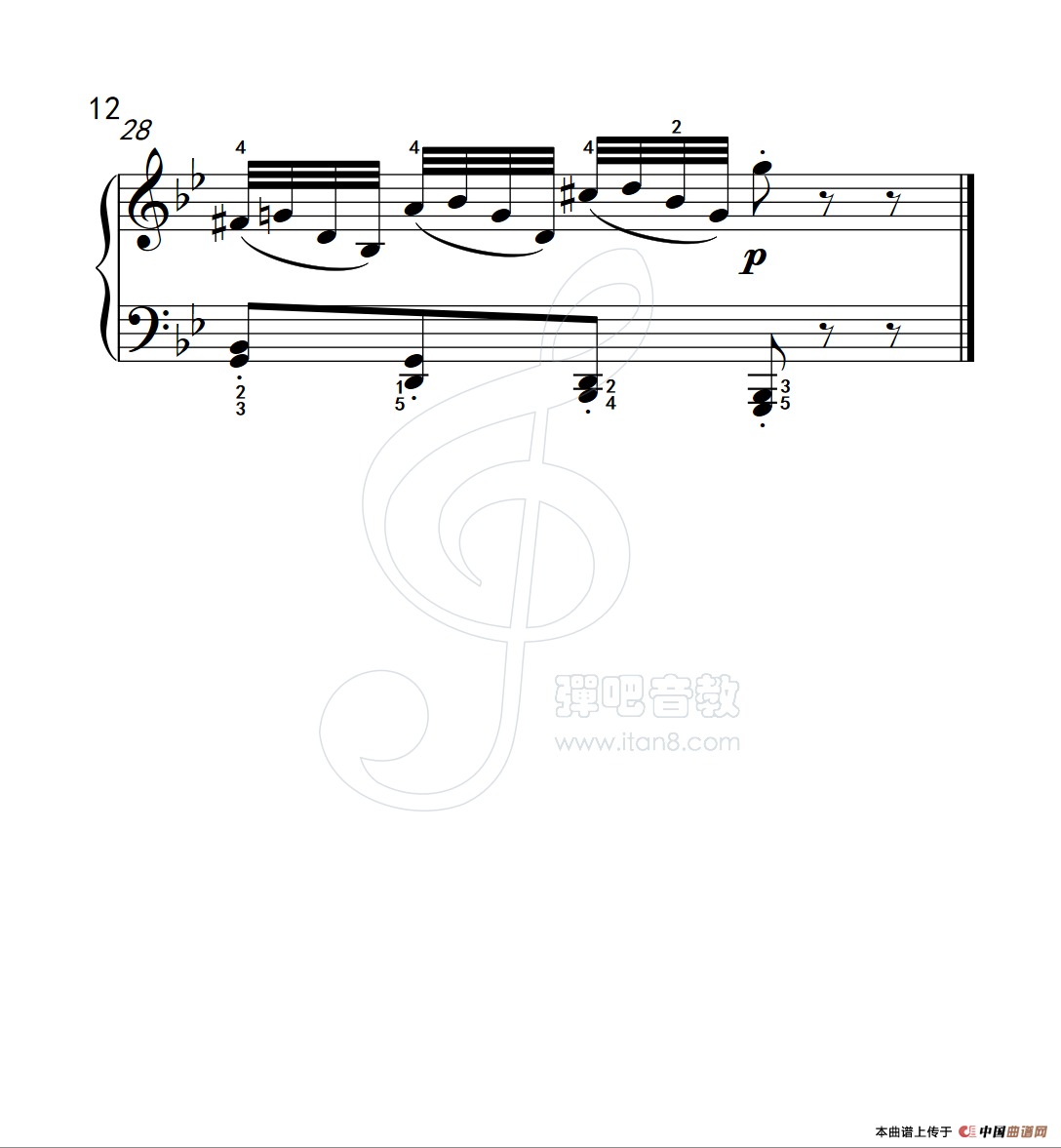 练习曲 21（克拉莫钢琴练习曲60首）