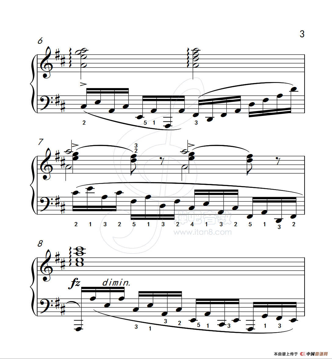 练习曲 20（克拉莫钢琴练习曲60首）