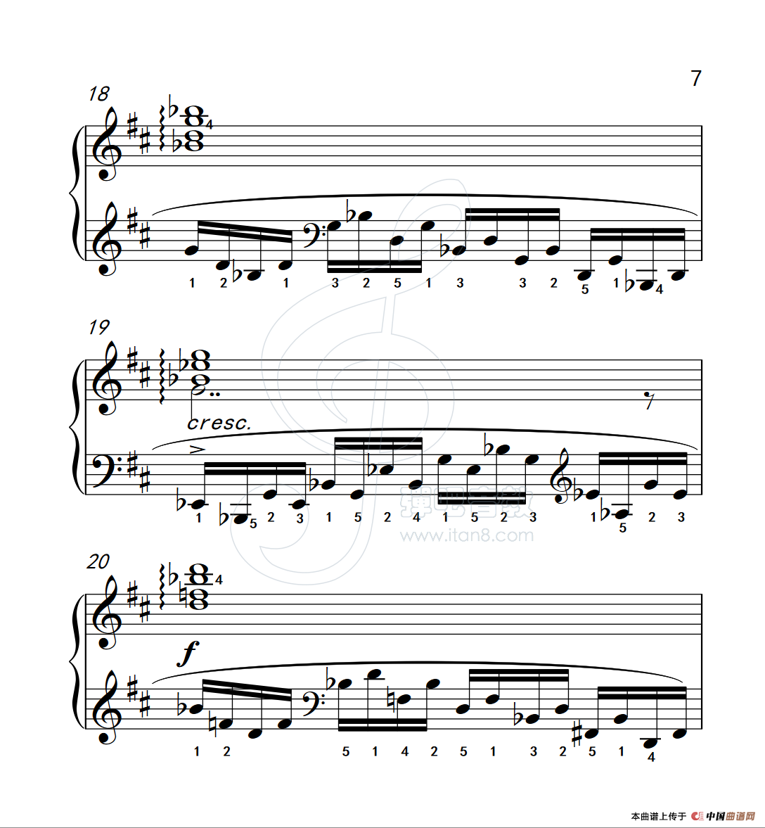 练习曲 20（克拉莫钢琴练习曲60首）