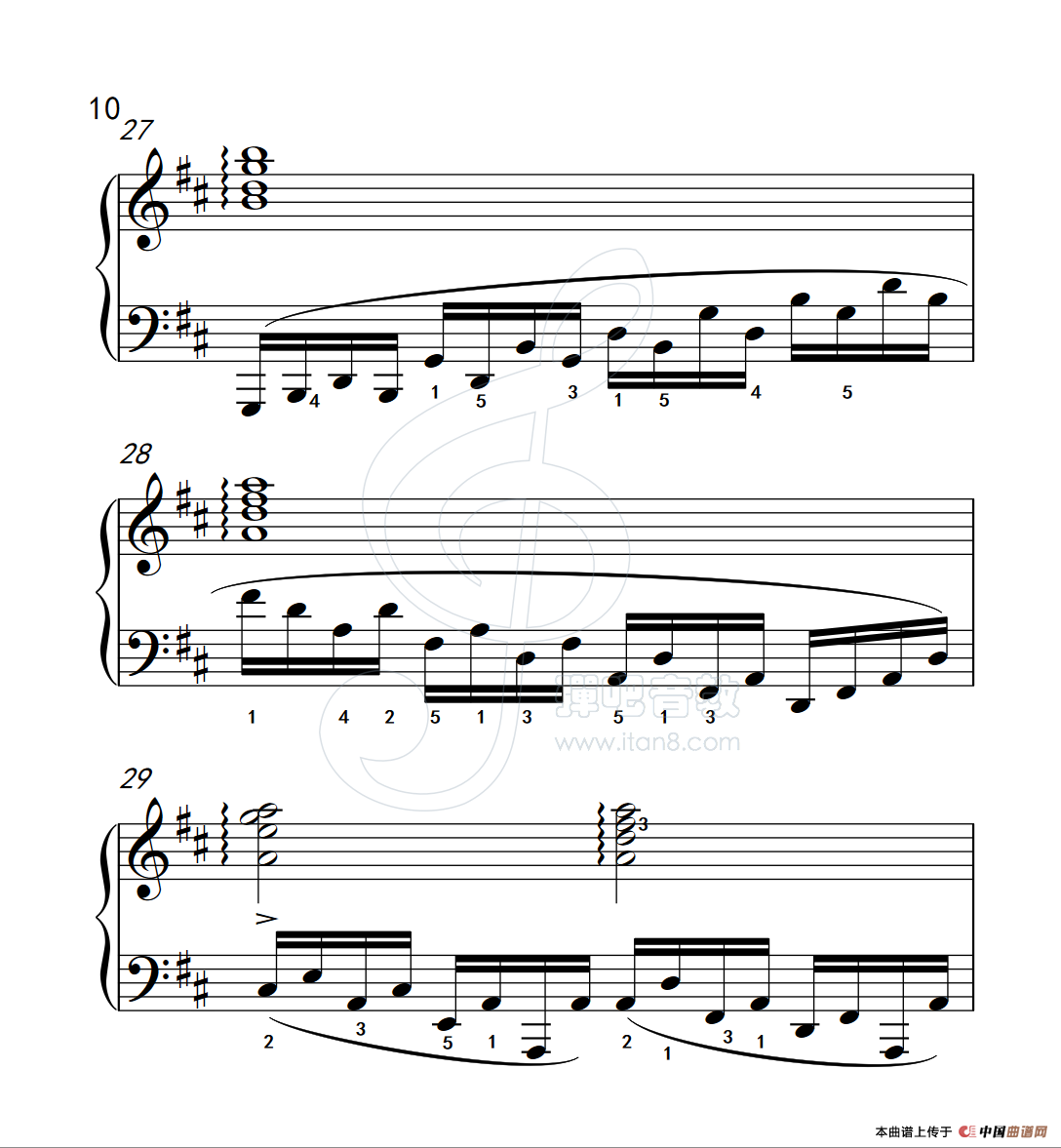 练习曲 20（克拉莫钢琴练习曲60首）