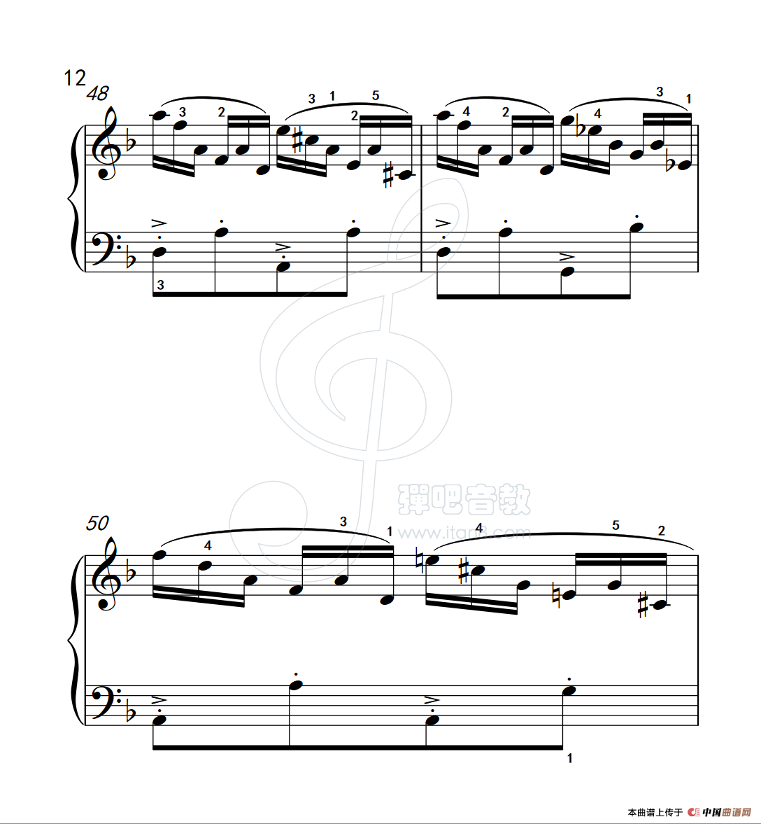 练习曲 18（克拉莫钢琴练习曲60首）