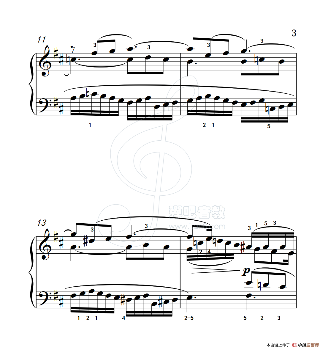 练习曲 16（克拉莫钢琴练习曲60首）