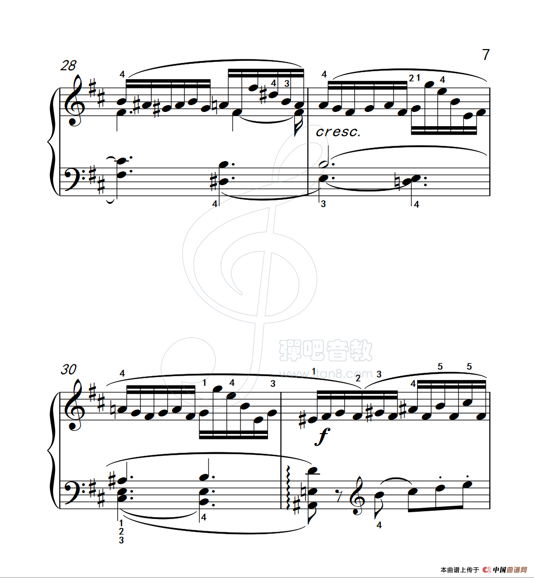 练习曲 16（克拉莫钢琴练习曲60首）