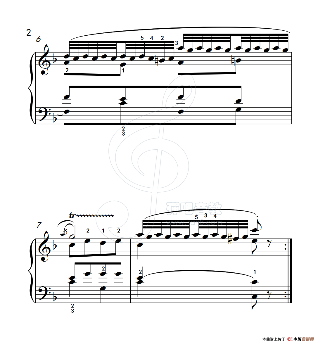 练习曲 14（克拉莫钢琴练习曲60首）