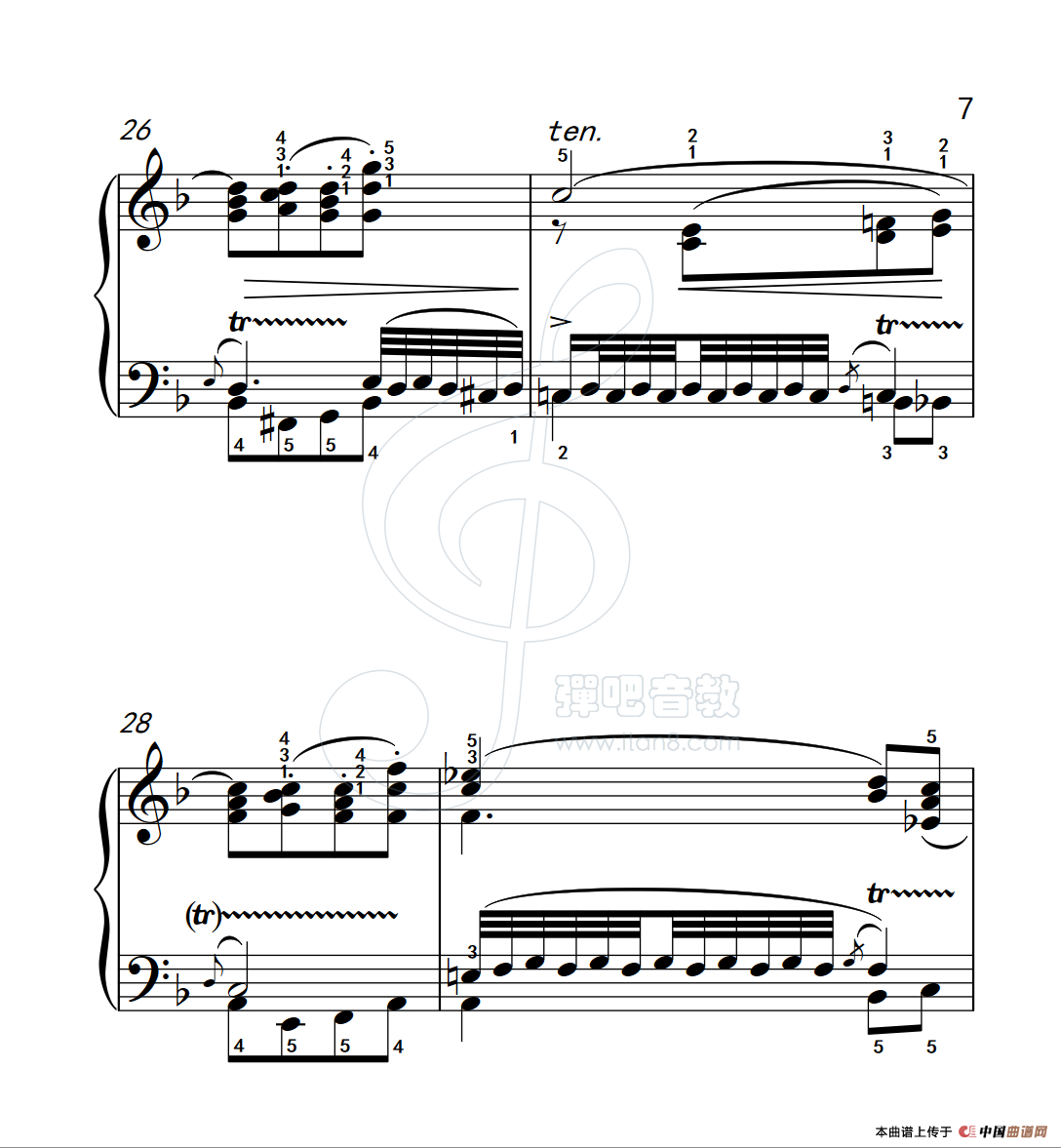 练习曲 14（克拉莫钢琴练习曲60首）