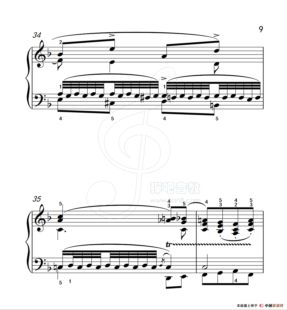 练习曲 14（克拉莫钢琴练习曲60首）