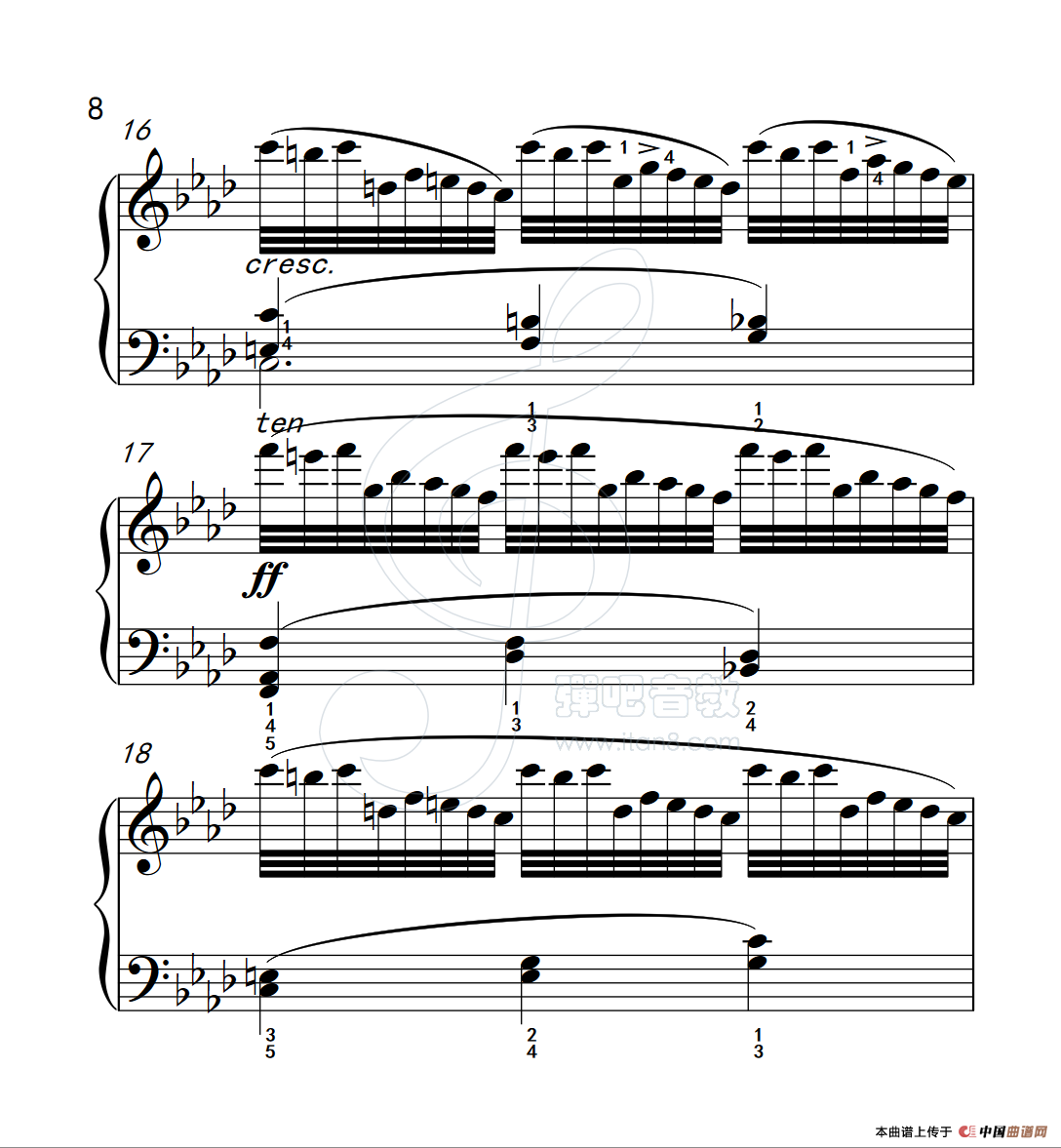 练习曲 13（克拉莫钢琴练习曲60首）