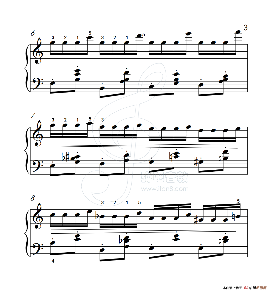 练习曲 12（克拉莫钢琴练习曲60首）