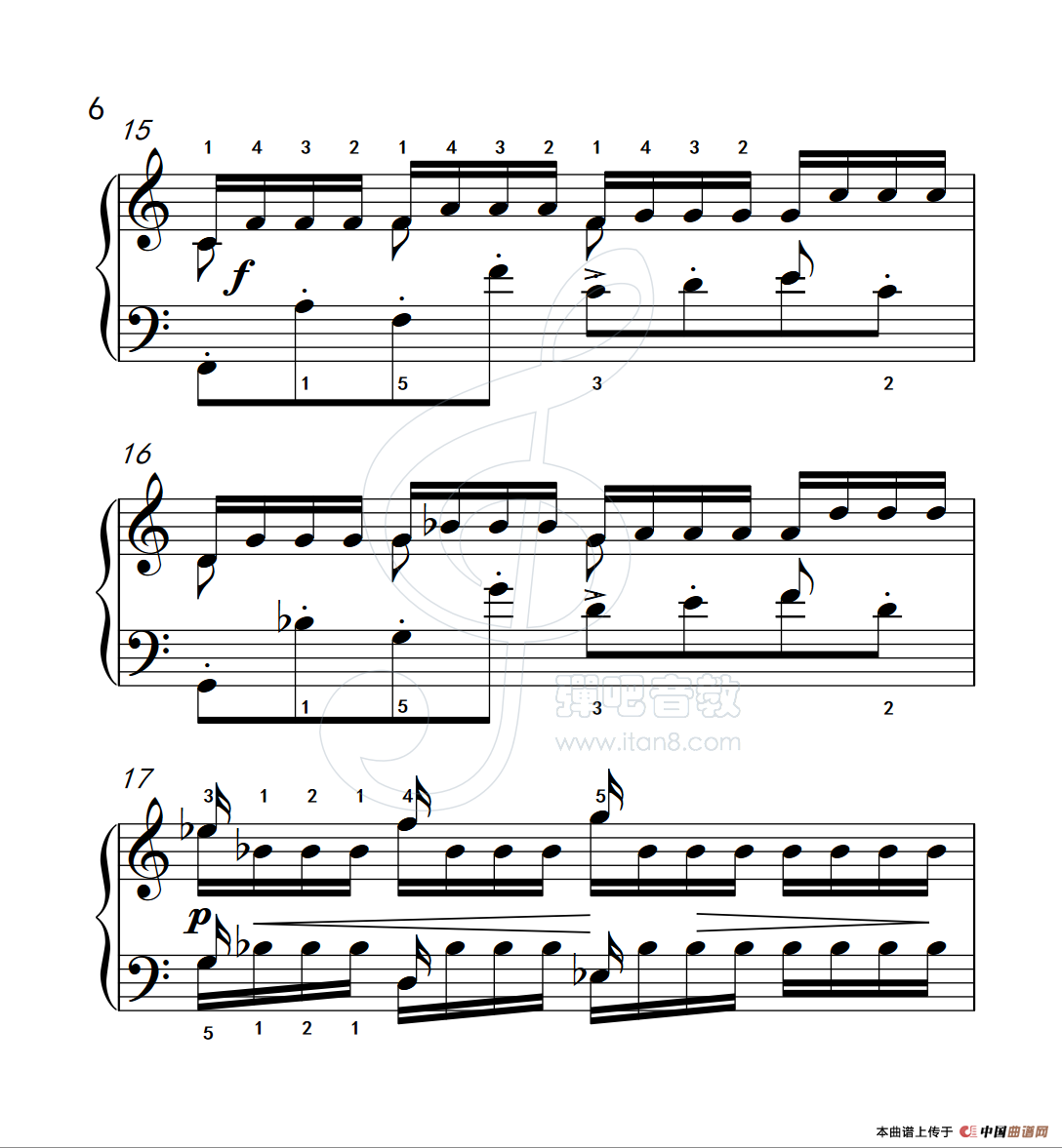 练习曲 12（克拉莫钢琴练习曲60首）