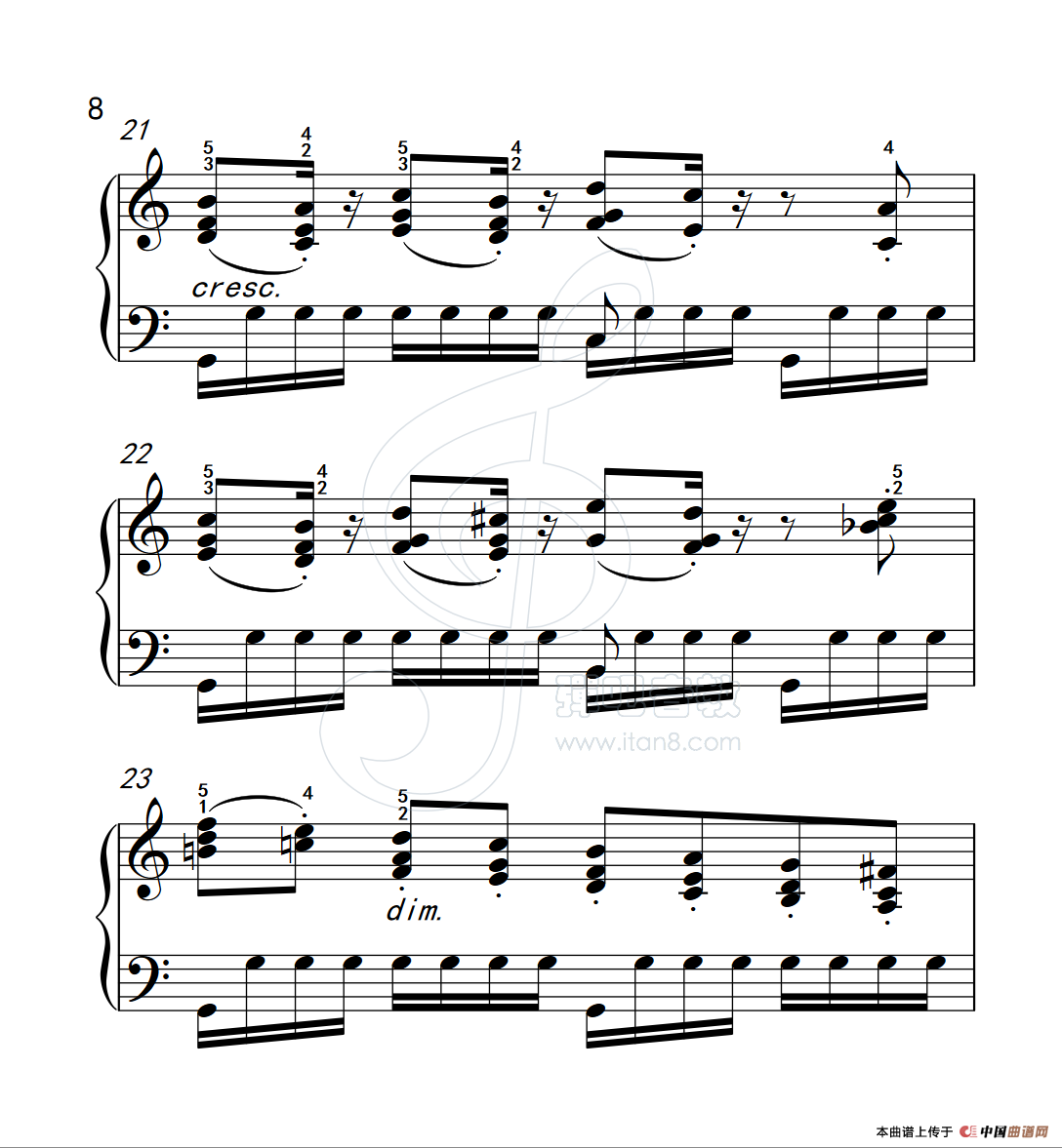 练习曲 12（克拉莫钢琴练习曲60首）