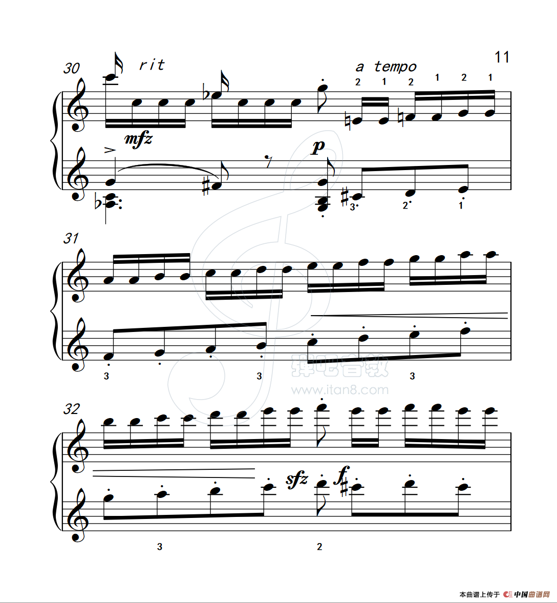 练习曲 12（克拉莫钢琴练习曲60首）