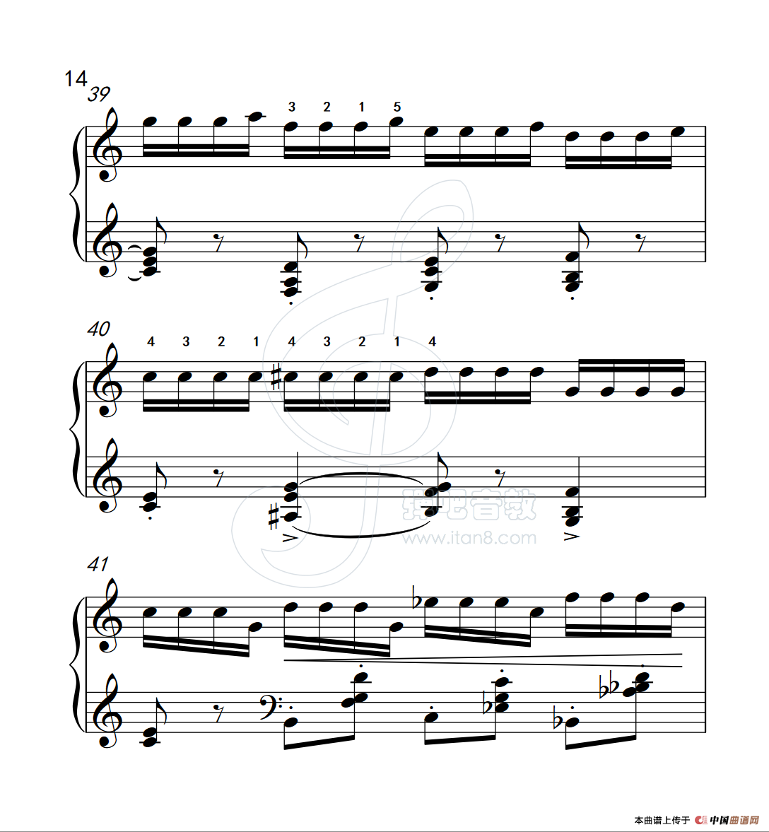 练习曲 12（克拉莫钢琴练习曲60首）