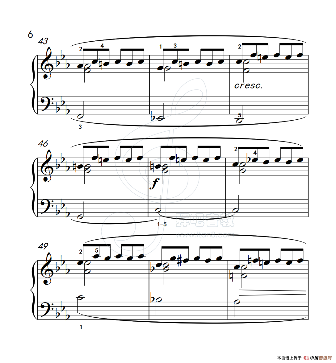 练习曲 11（克拉莫钢琴练习曲60首）