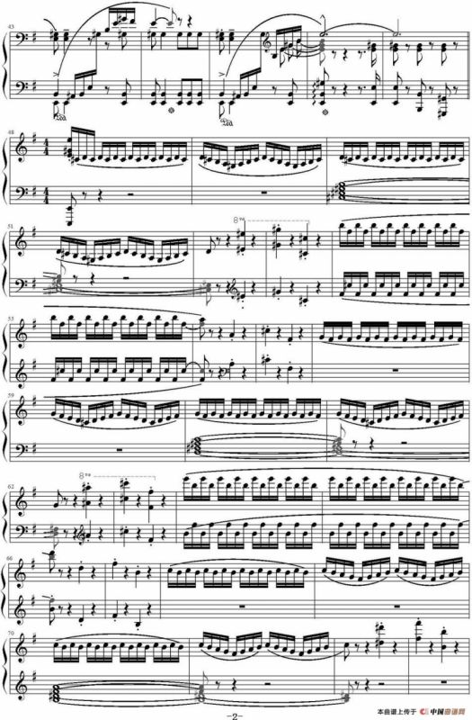 歌剧《威廉·退尔》序曲（钢琴独奏完整版）