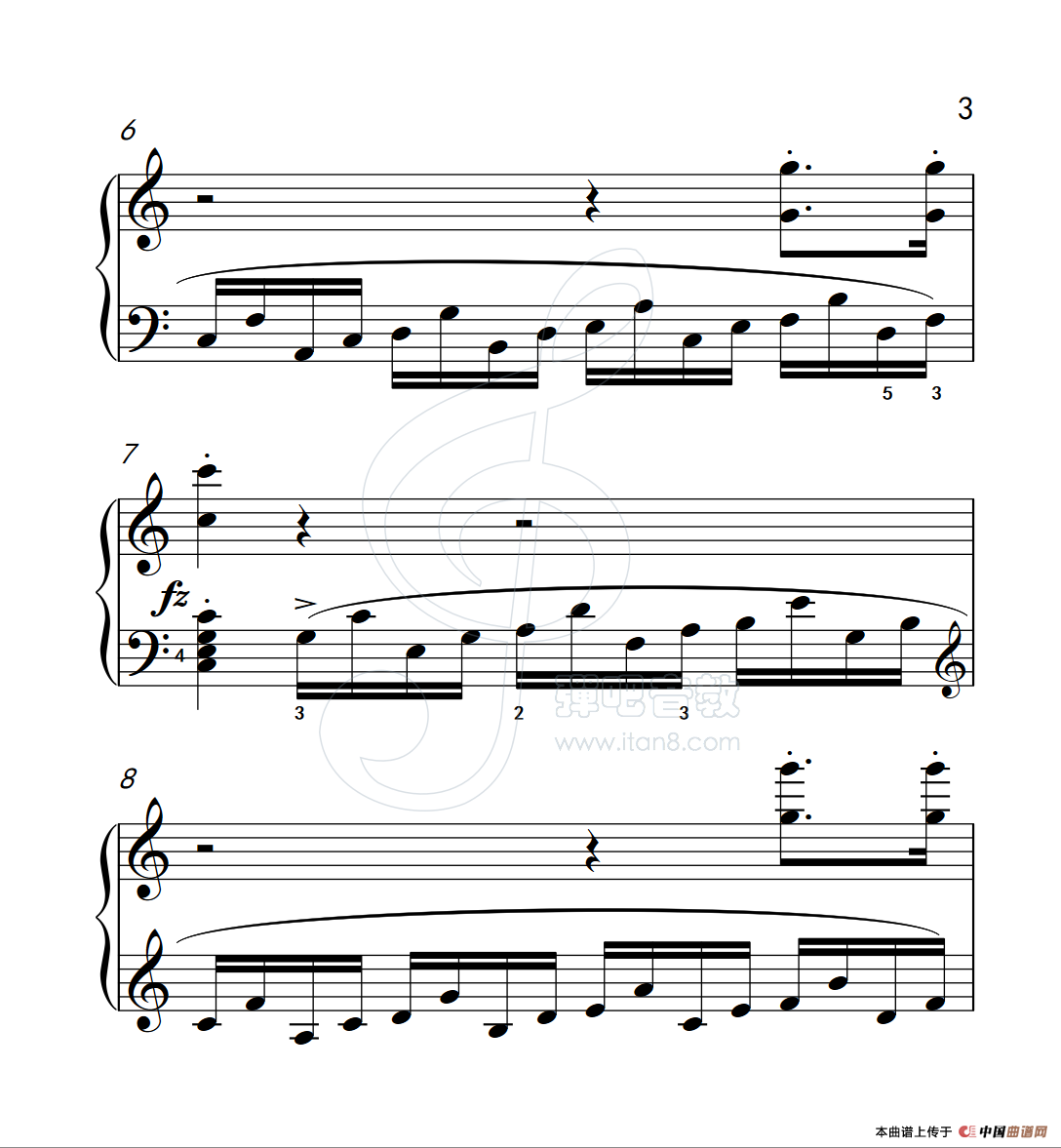 练习曲 10（克拉莫钢琴练习曲60首）