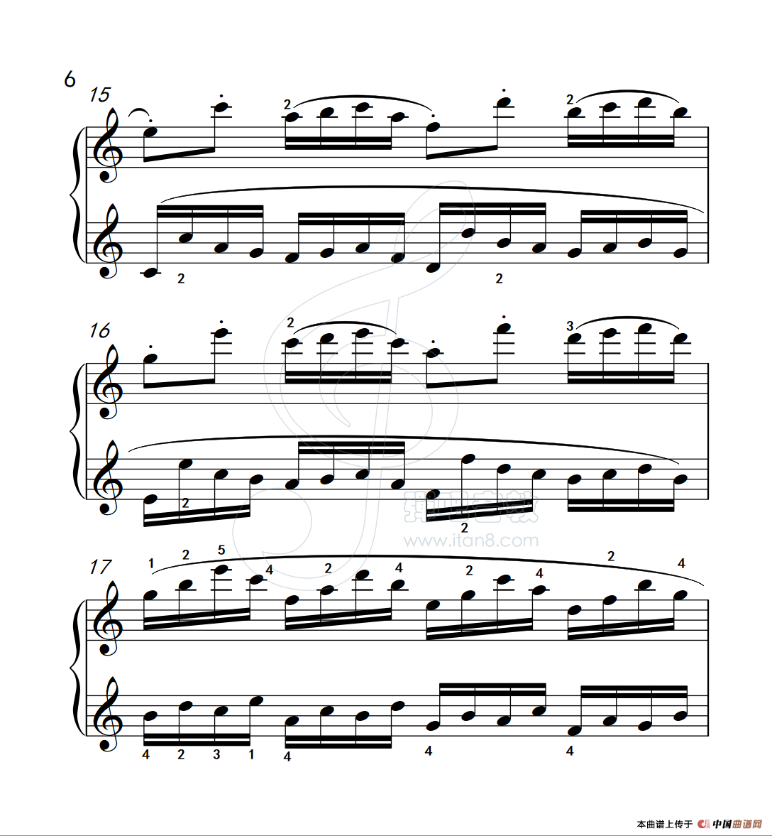 练习曲 10（克拉莫钢琴练习曲60首）