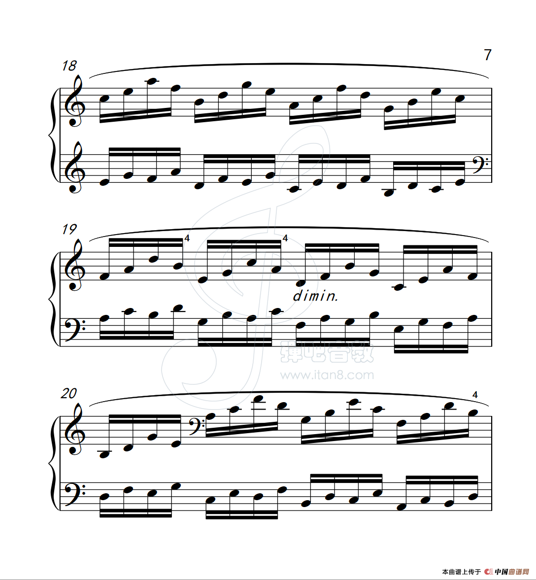 练习曲 10（克拉莫钢琴练习曲60首）