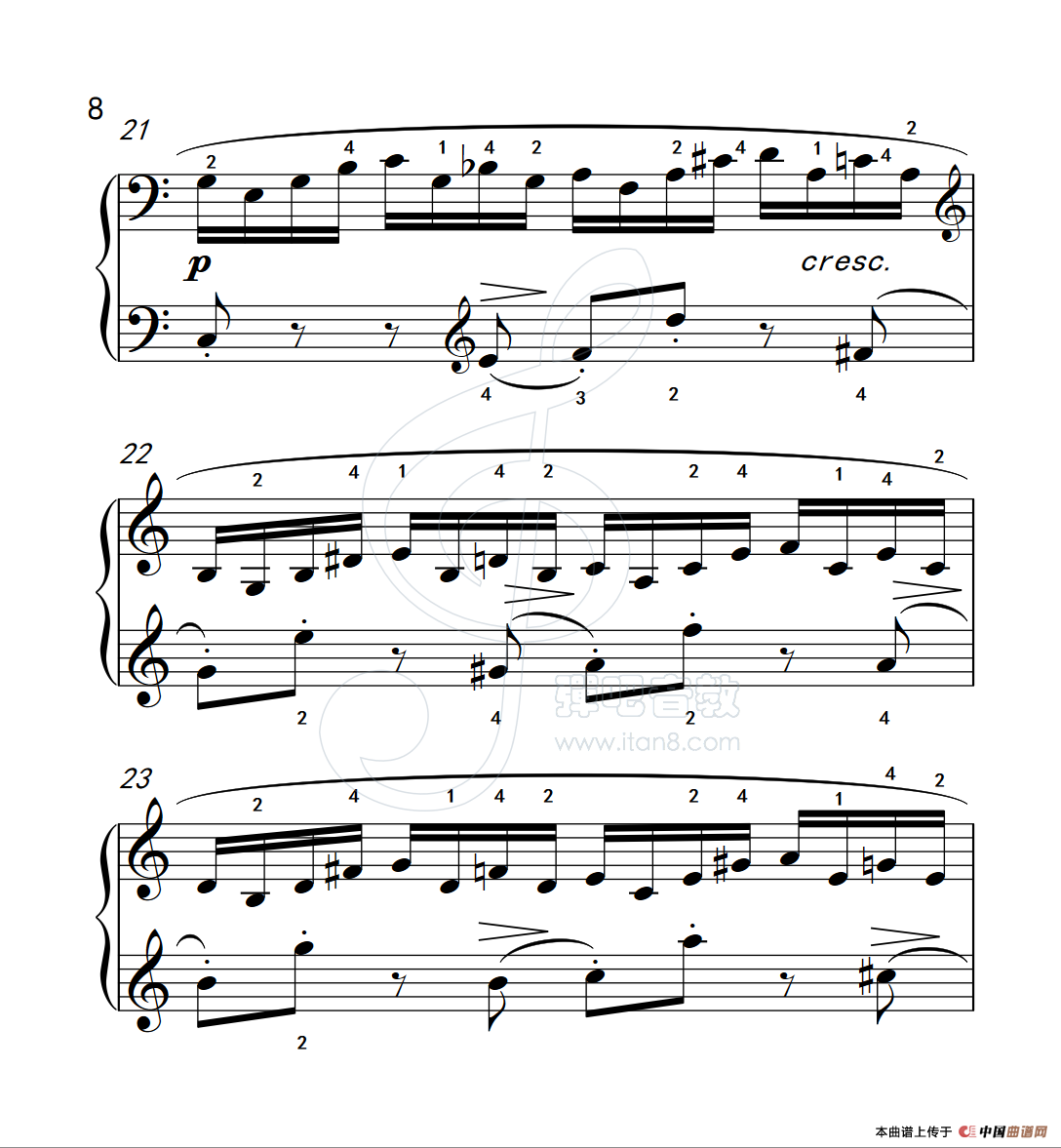 练习曲 10（克拉莫钢琴练习曲60首）