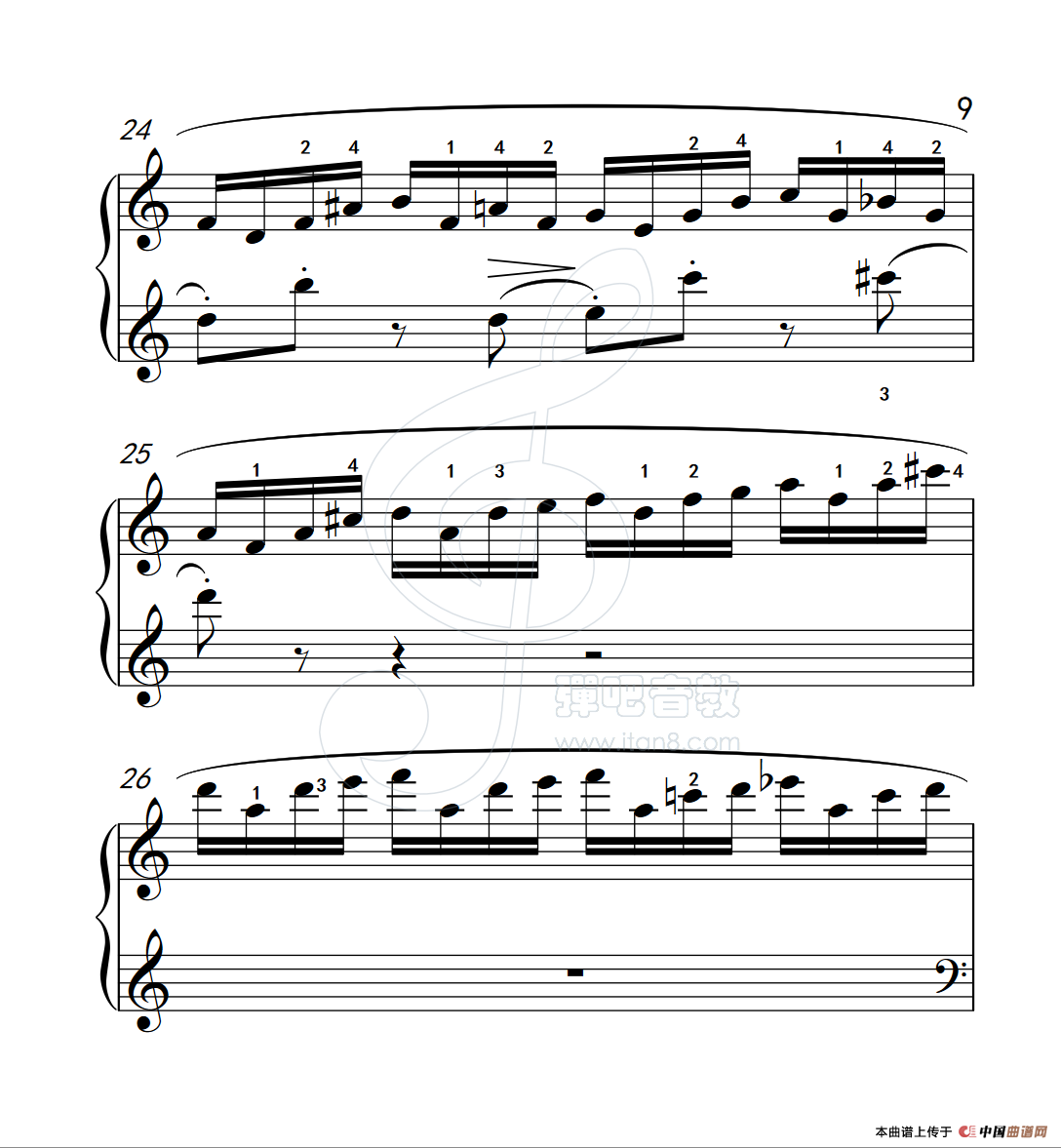 练习曲 10（克拉莫钢琴练习曲60首）