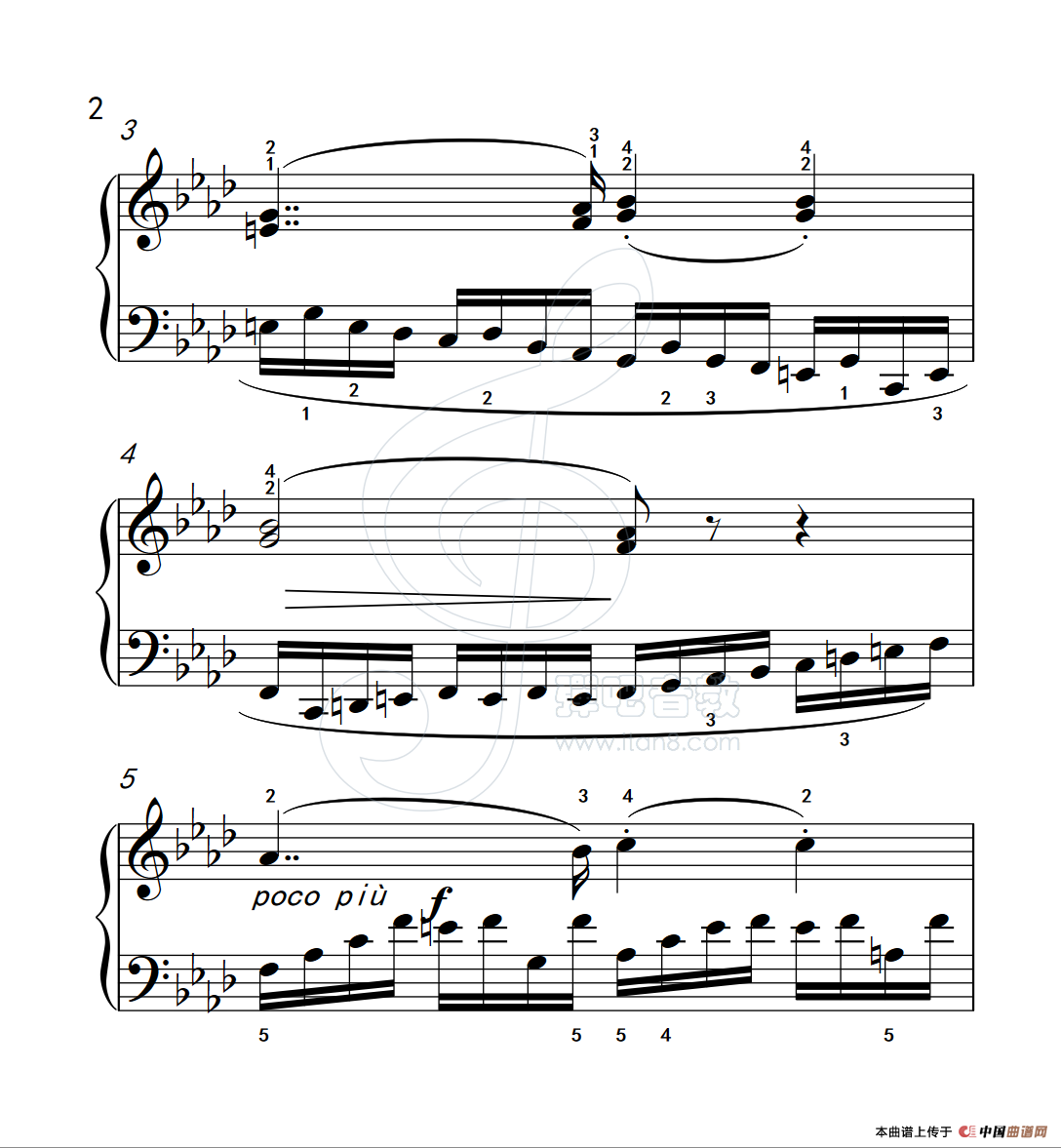 练习曲 8（克拉莫钢琴练习曲60首）