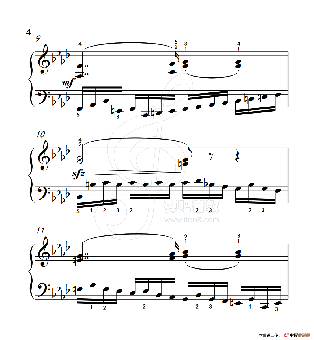 练习曲 8（克拉莫钢琴练习曲60首）