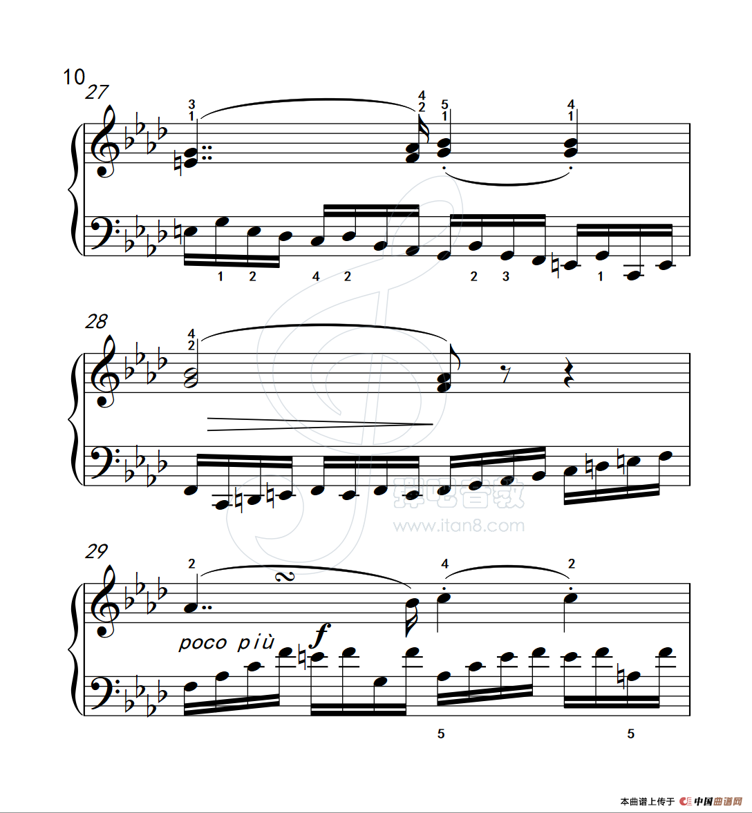 练习曲 8（克拉莫钢琴练习曲60首）