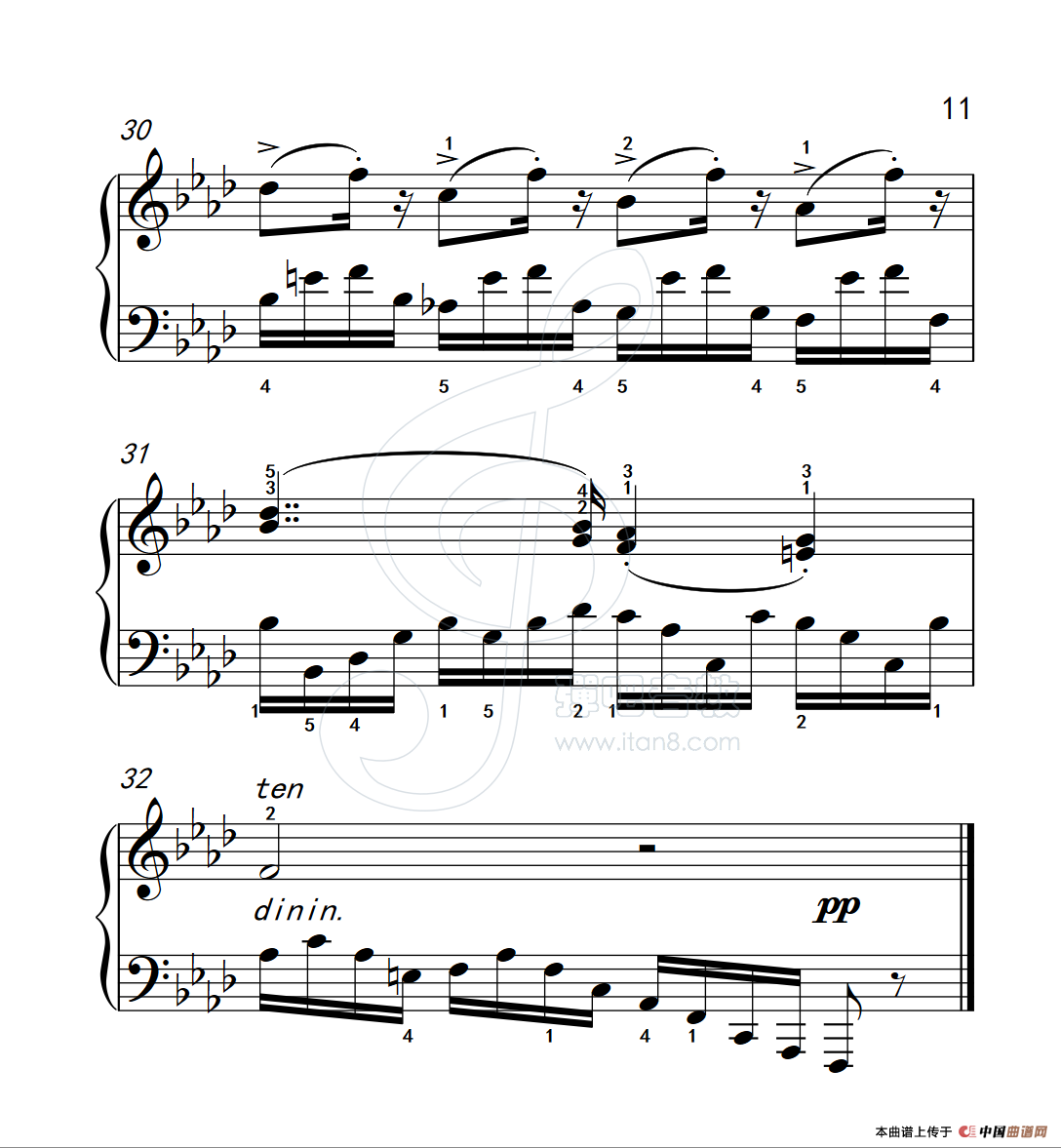 练习曲 8（克拉莫钢琴练习曲60首）