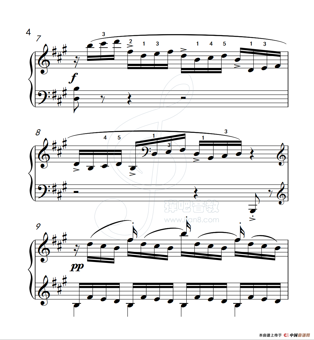 练习曲 6（克拉莫钢琴练习曲60首）