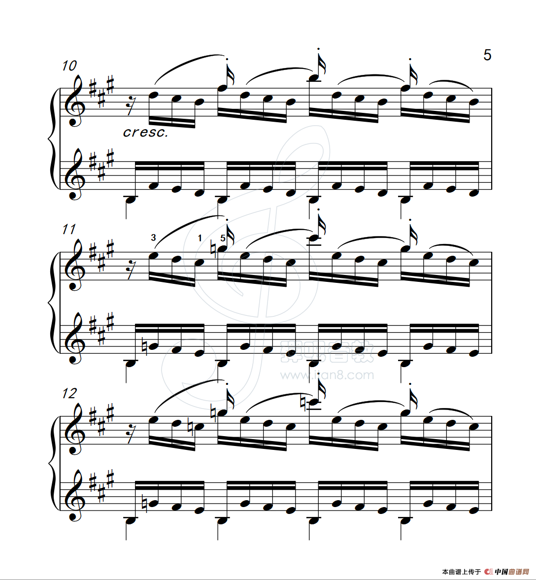 练习曲 6（克拉莫钢琴练习曲60首）