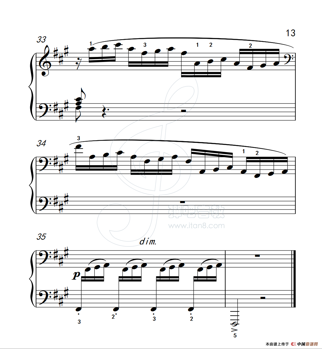 练习曲 6（克拉莫钢琴练习曲60首）