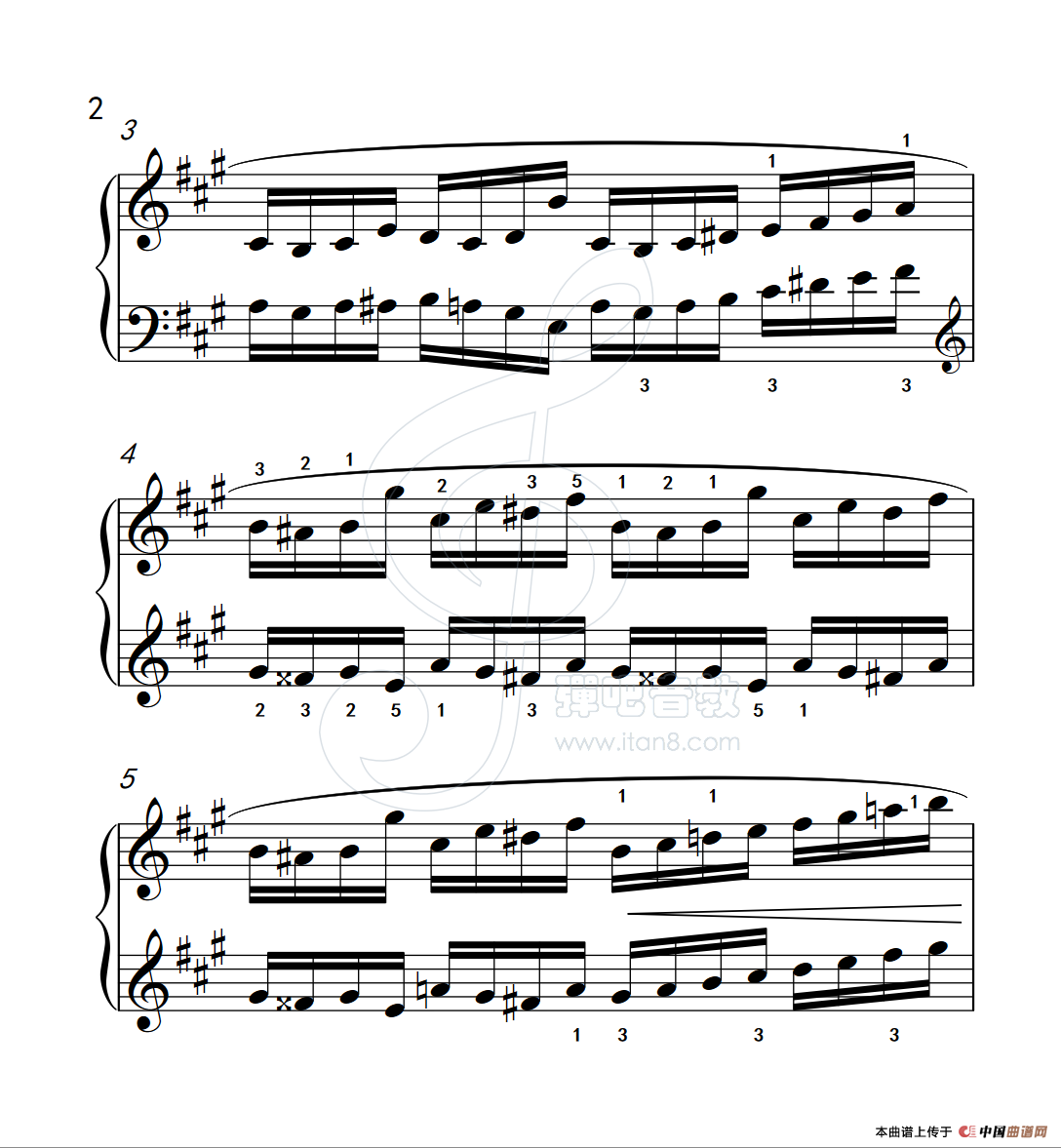 练习曲 4（克拉莫钢琴练习曲60首）