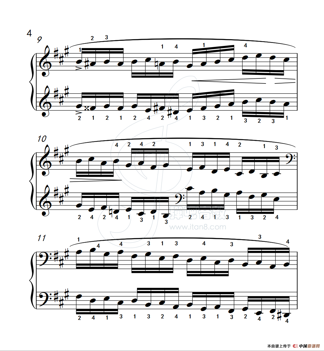 练习曲 4（克拉莫钢琴练习曲60首）