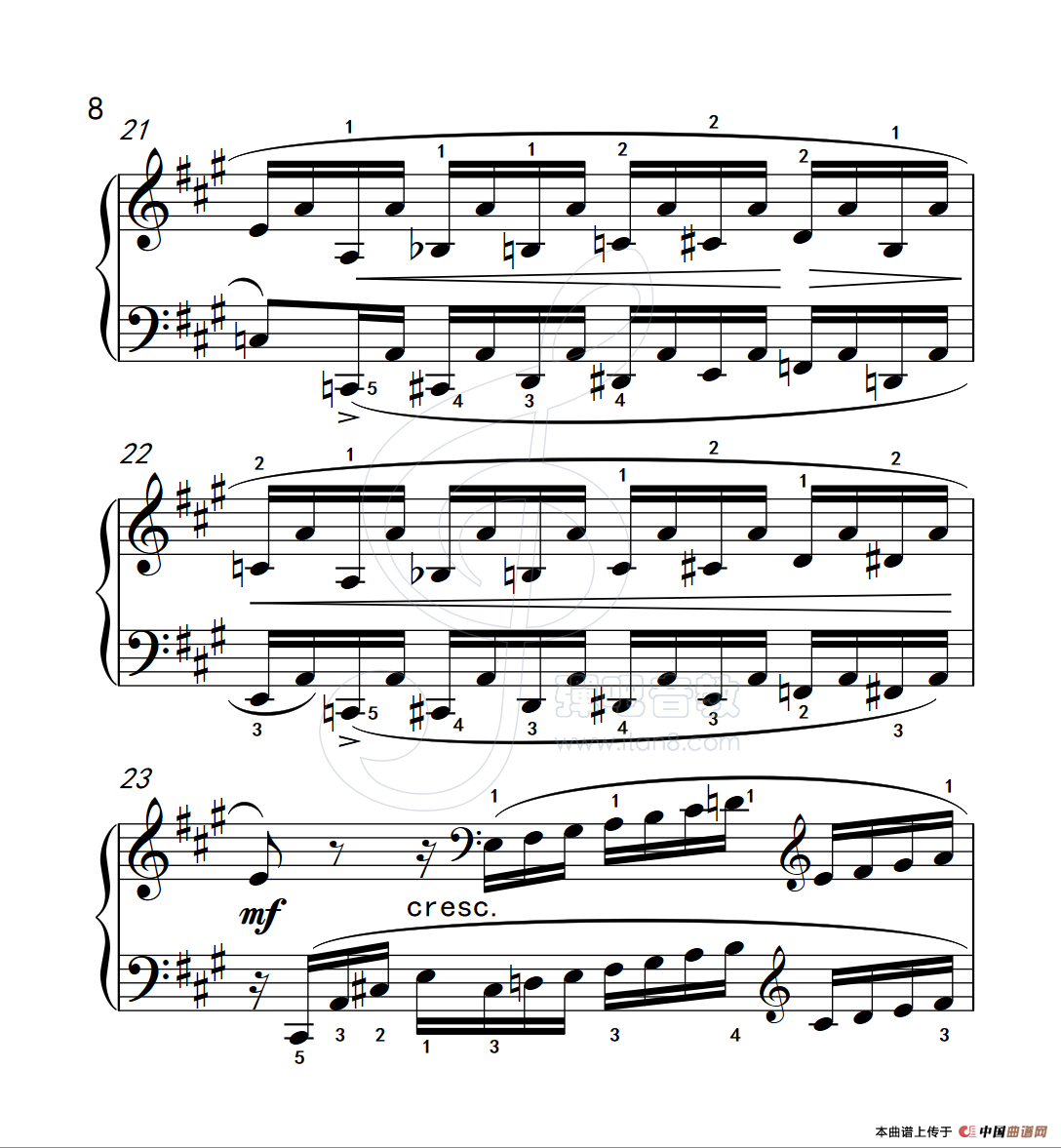 练习曲 4（克拉莫钢琴练习曲60首）