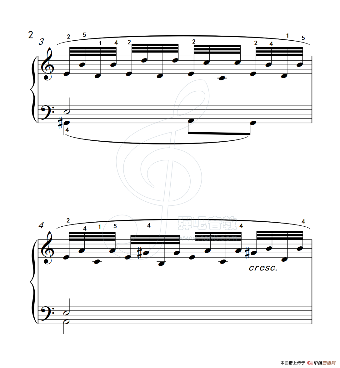 练习曲 3（克拉莫钢琴练习曲60首）