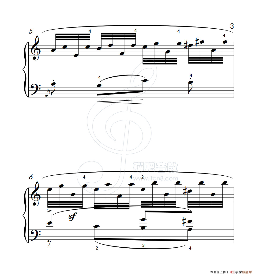 练习曲 3（克拉莫钢琴练习曲60首）