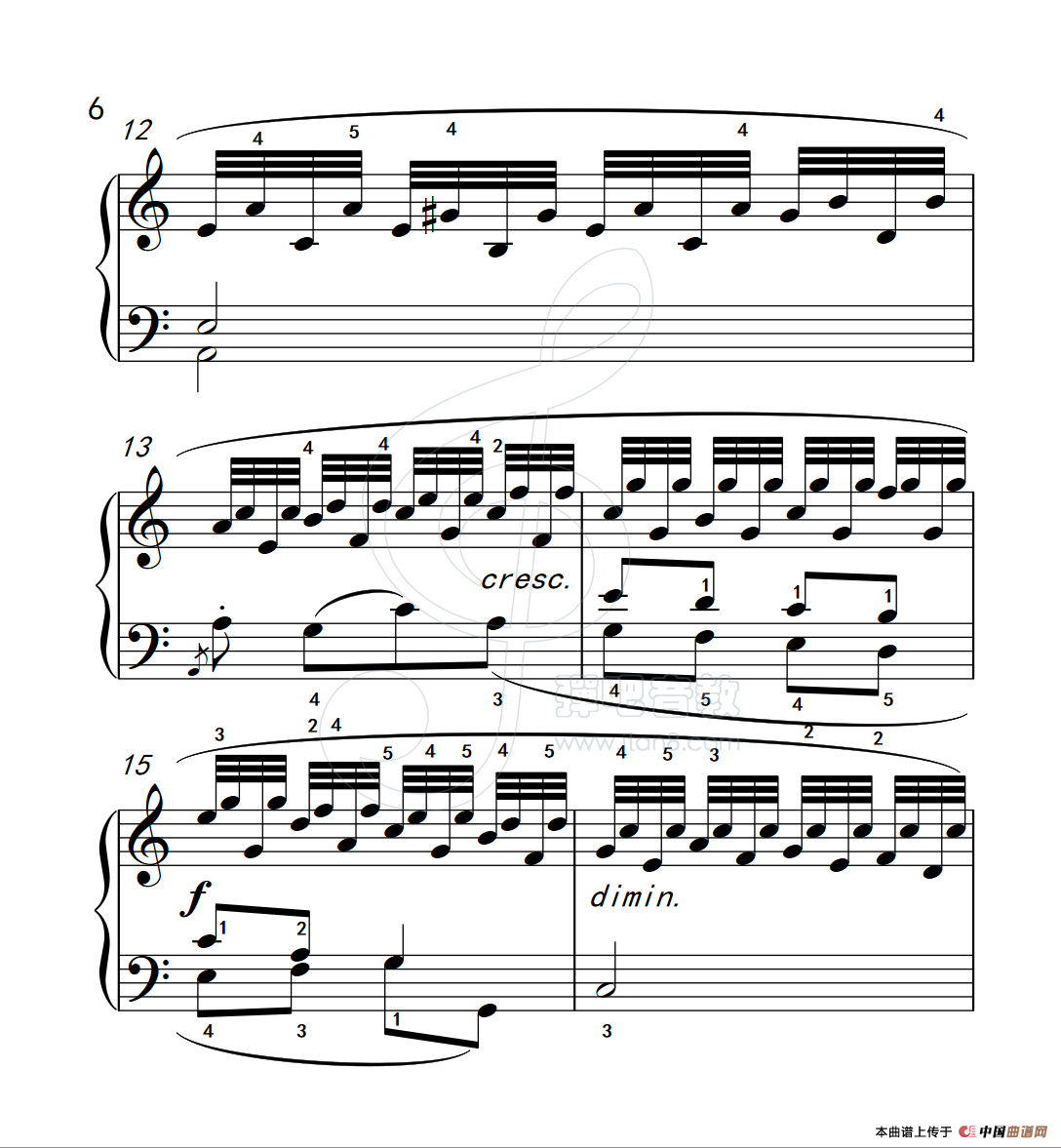 练习曲 3（克拉莫钢琴练习曲60首）