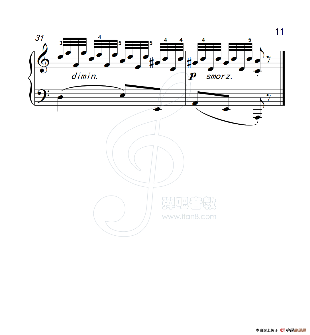 练习曲 3（克拉莫钢琴练习曲60首）