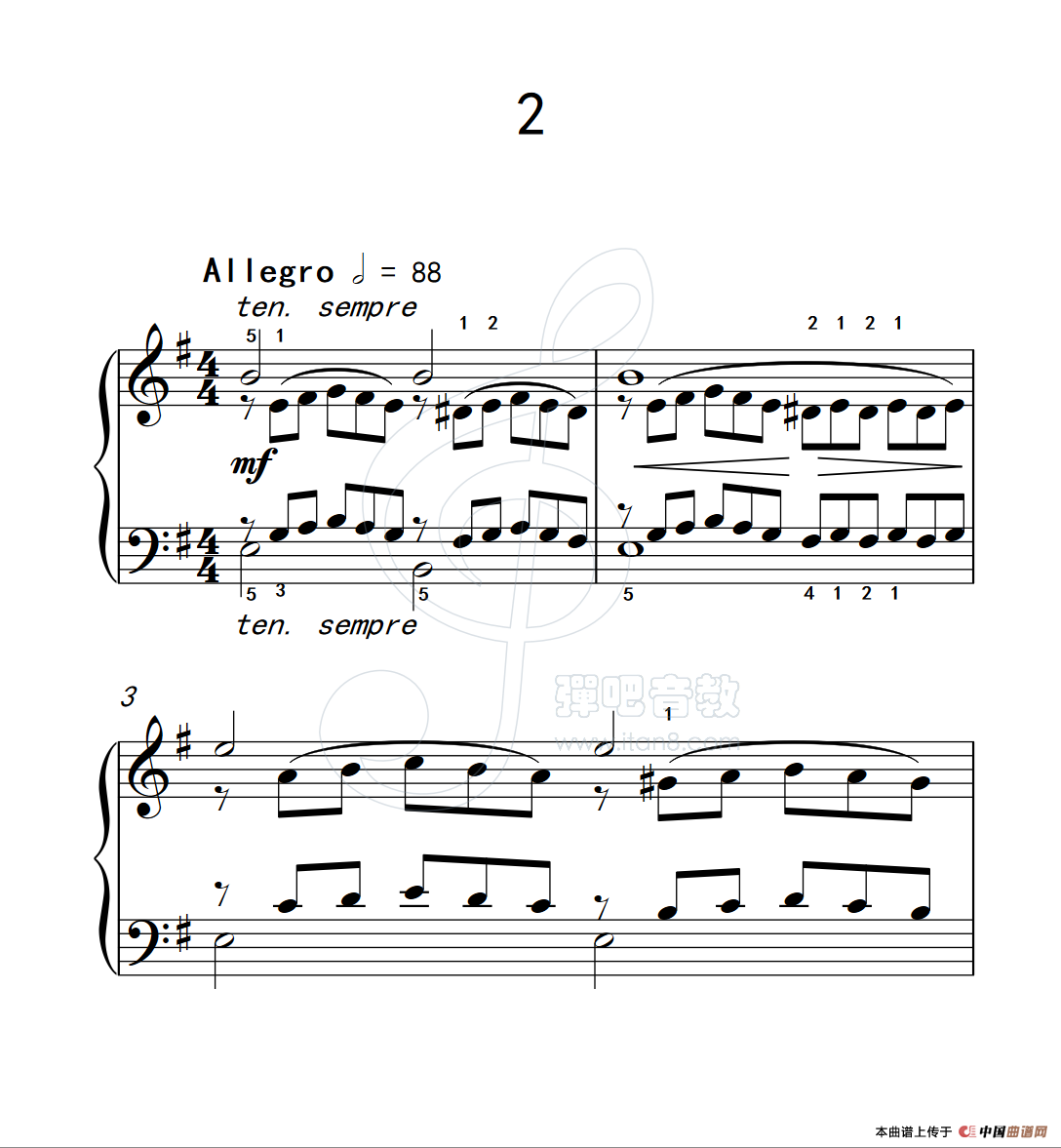 练习曲 2（克拉莫钢琴练习曲60首）