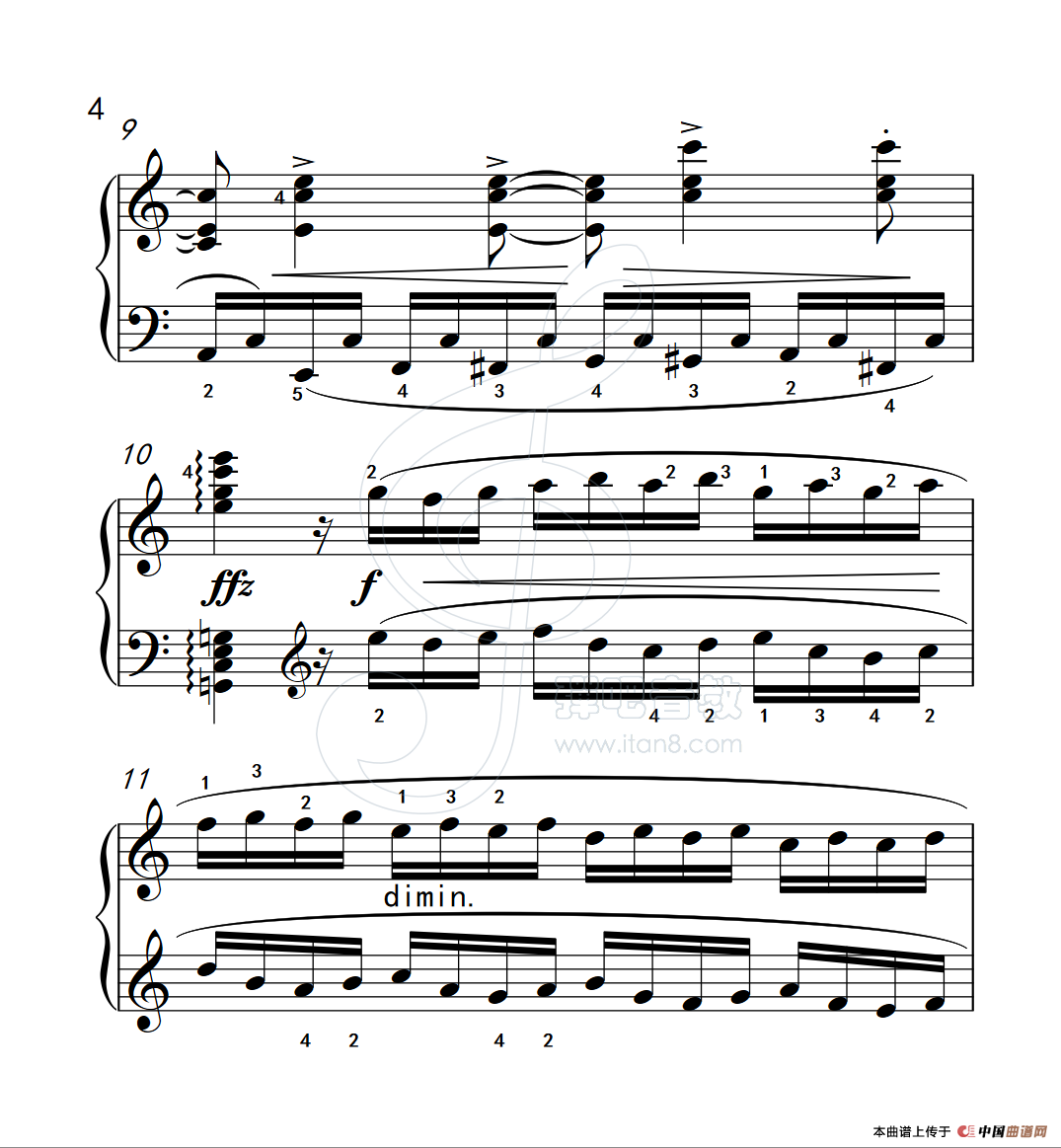 练习曲 1（克拉莫钢琴练习曲60首）